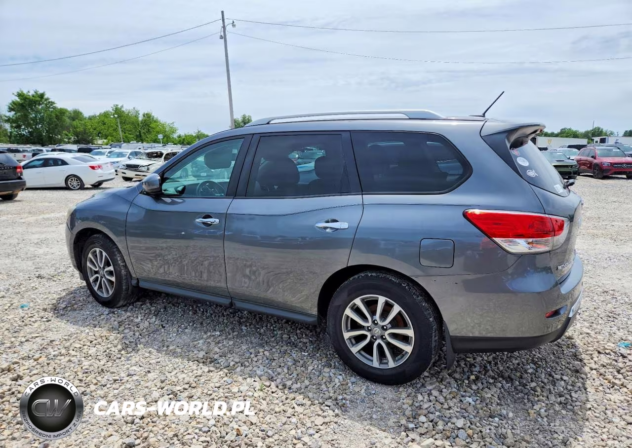 2016 Nissan Pathfinder Sv VIN:5N1AR2MN1GC635521 - 2