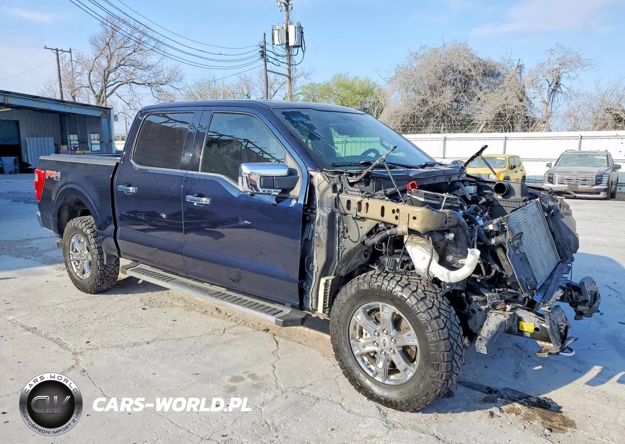 2022 Ford F150 Supercrew VIN:1FTFW1E53NFA10917 - 4