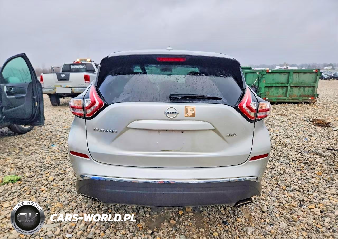 2016 Nissan Murano S VIN:5N1AZ2MH5GN107673 - 6