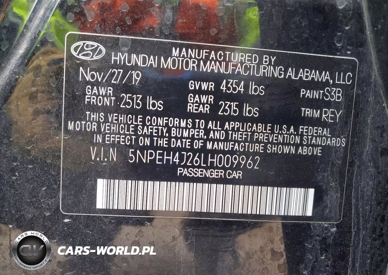 2020 Hyundai Sonata Limited VIN:5NPEH4J26LH009962 - 12