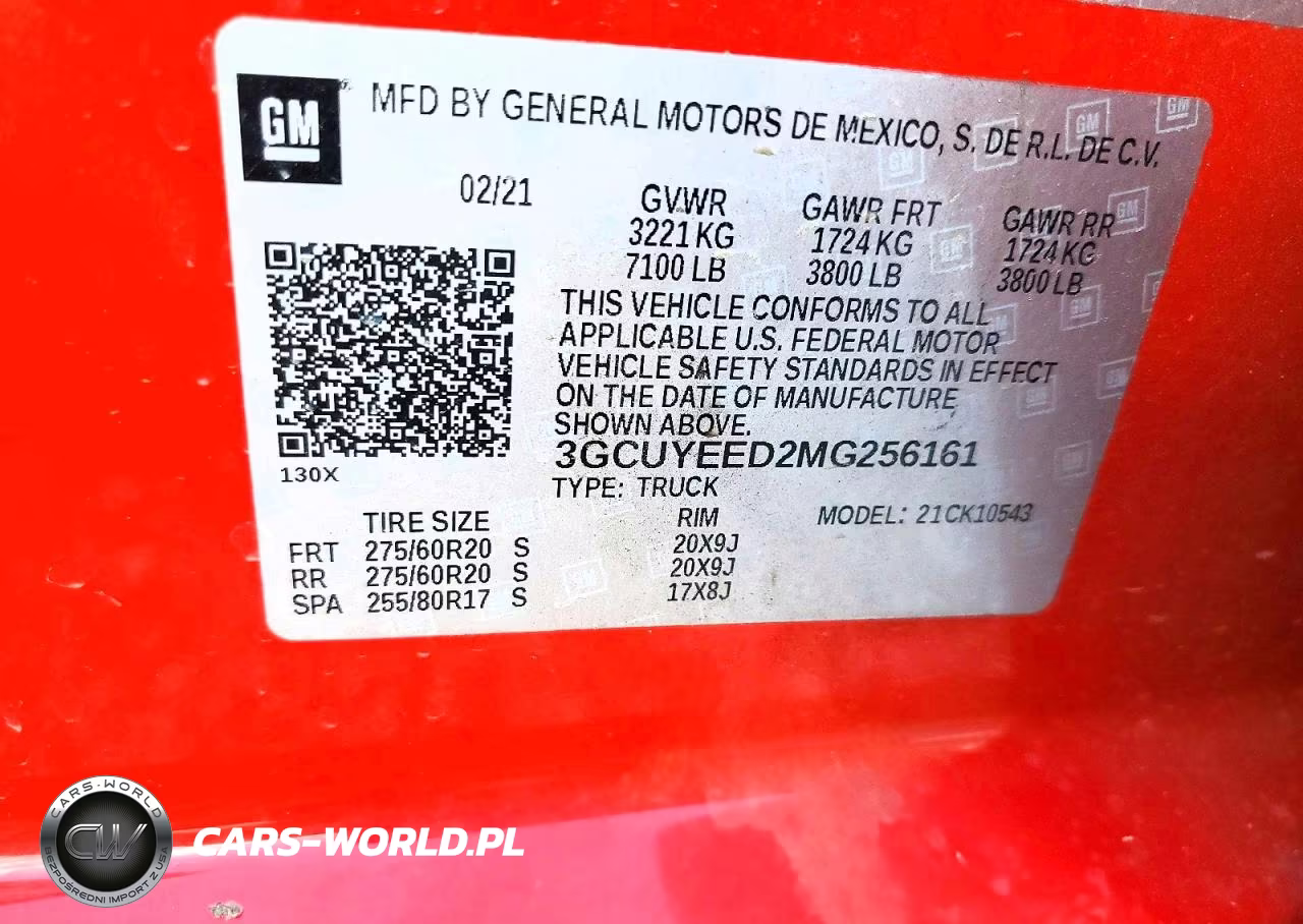 2021 Chevrolet Silverado K1500 Rst VIN:3GCUYEED2MG256161 - 13