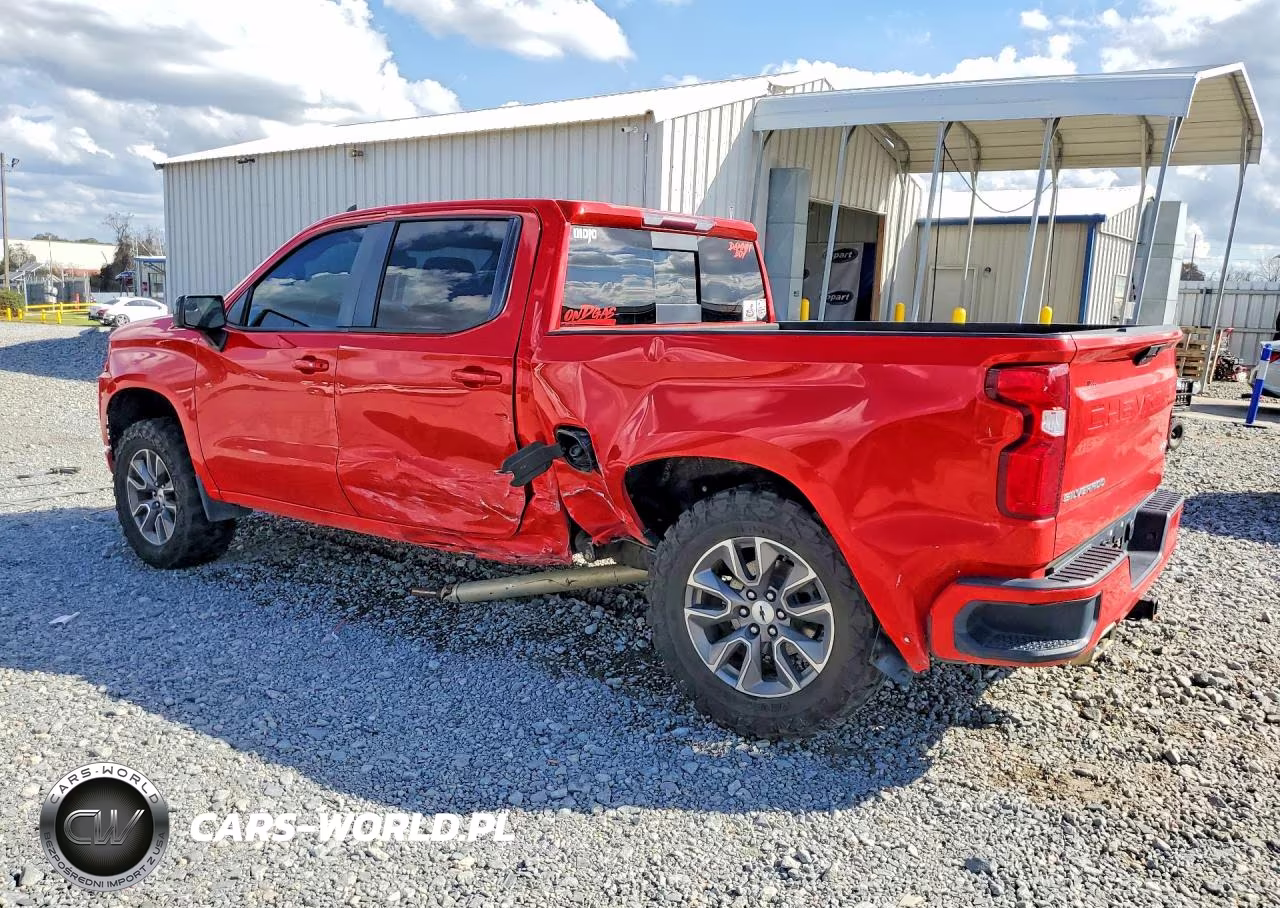 2021 Chevrolet Silverado K1500 Rst VIN:3GCUYEED2MG256161 - 2