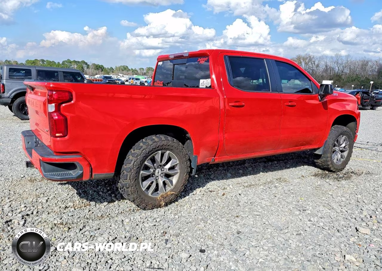 2021 Chevrolet Silverado K1500 Rst VIN:3GCUYEED2MG256161 - 3
