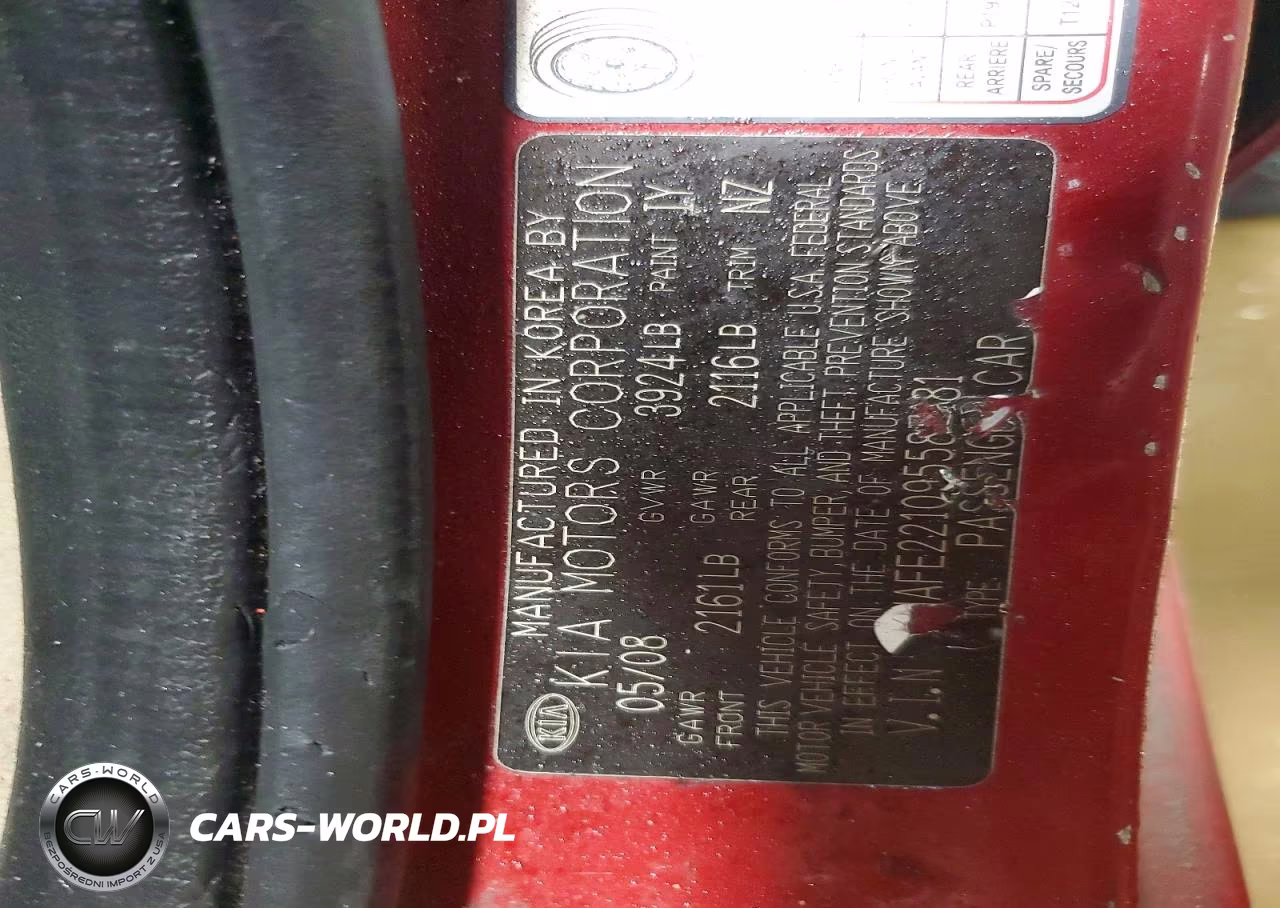 2009 Kia Spectra Lx VIN:KNAFE221095587181 - 13