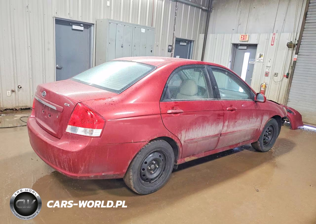 2009 Kia Spectra Lx VIN:KNAFE221095587181 - 3