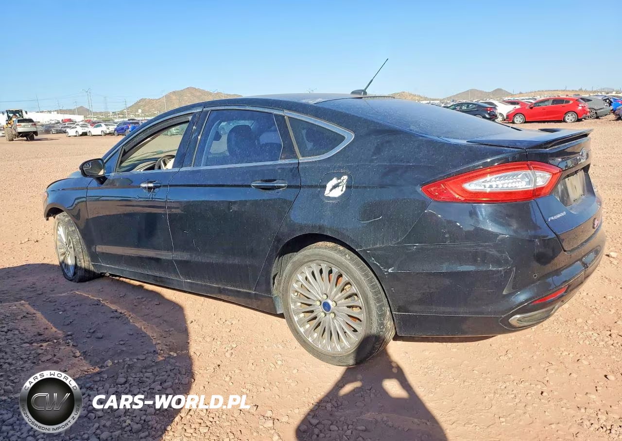 2016 Ford Fusion Titanium VIN:3FA6P0K97GR151726 - 2