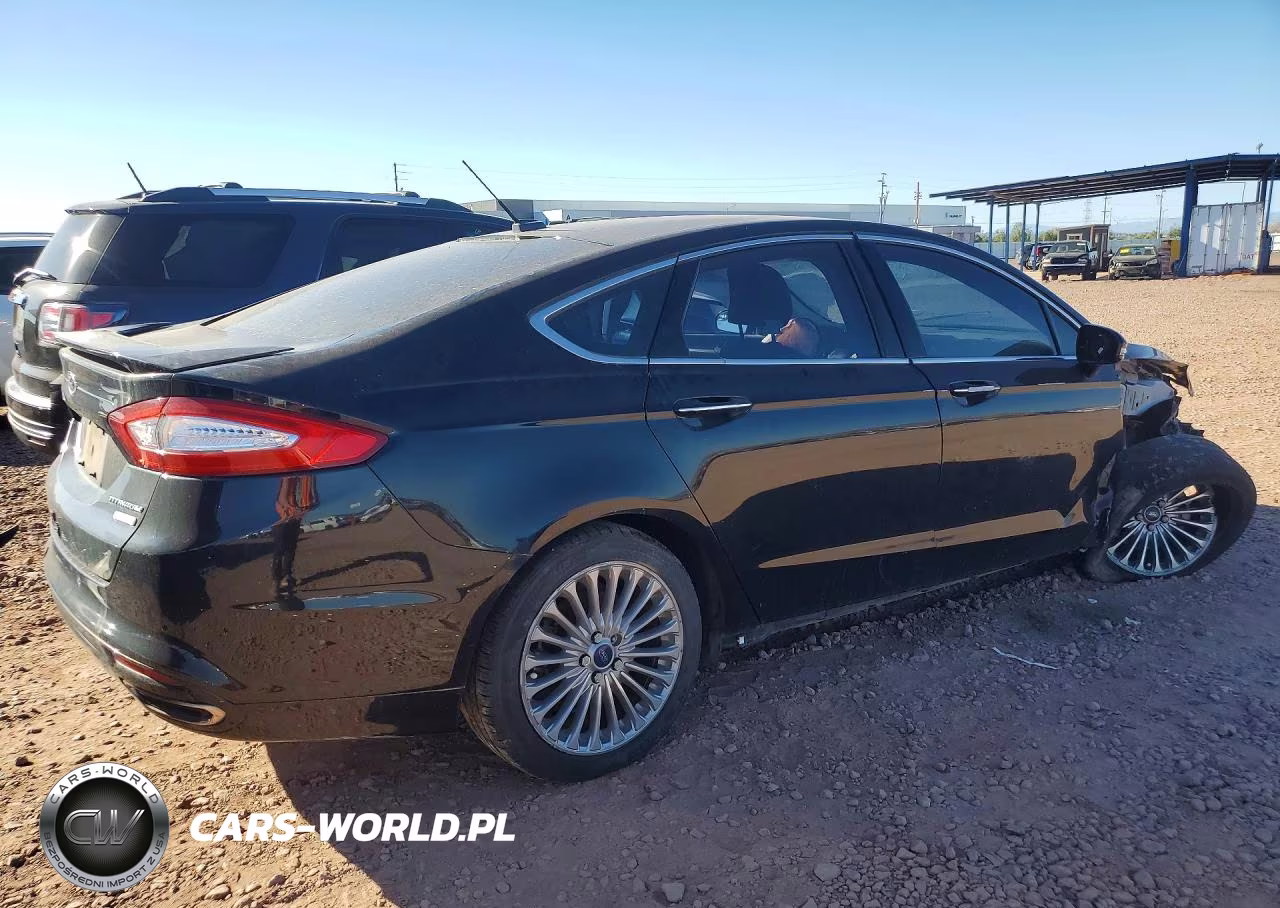2016 Ford Fusion Titanium VIN:3FA6P0K97GR151726 - 3