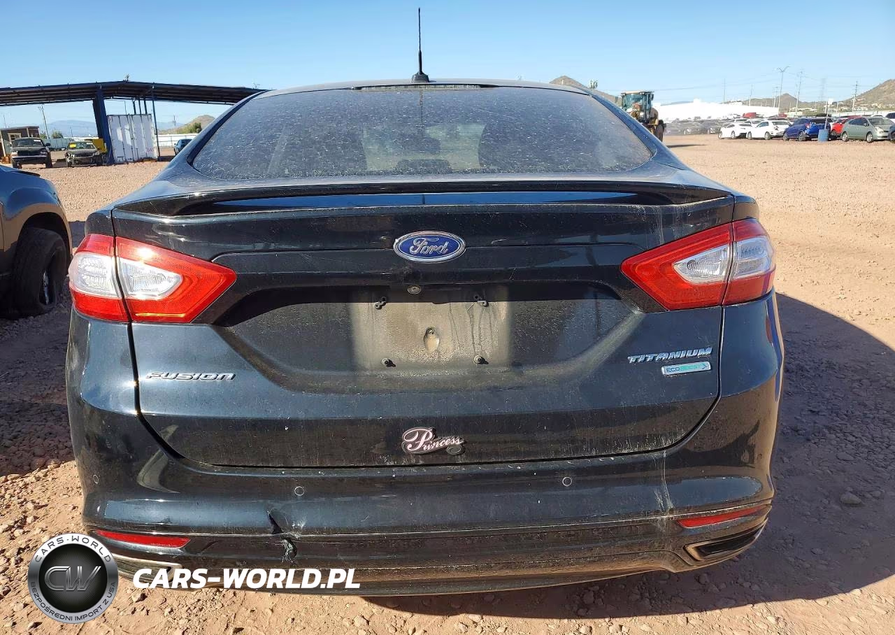 2016 Ford Fusion Titanium VIN:3FA6P0K97GR151726 - 6