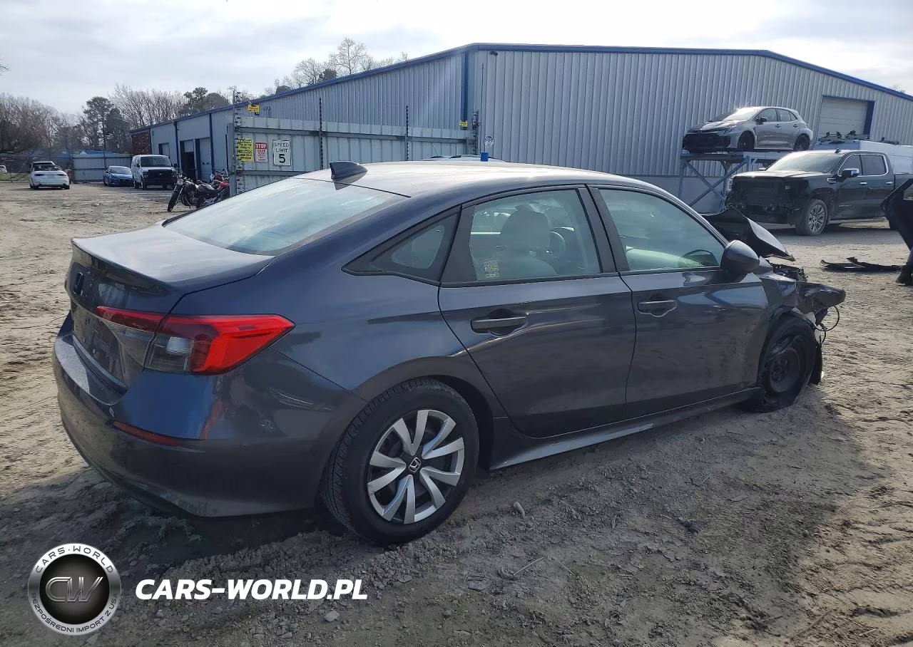 2022 Honda Civic Lx VIN:2HGFE2F20NH543448 - 3