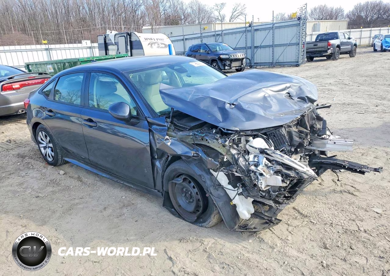 2022 Honda Civic Lx VIN:2HGFE2F20NH543448 - 4