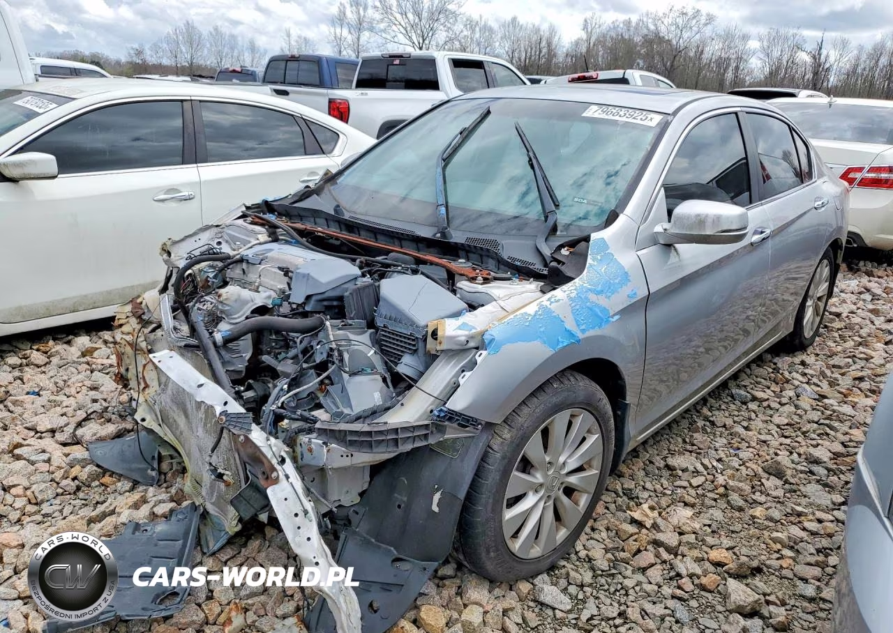 2013 Honda Accord Ex VIN:1HGCR2F7XDA045466 - 1
