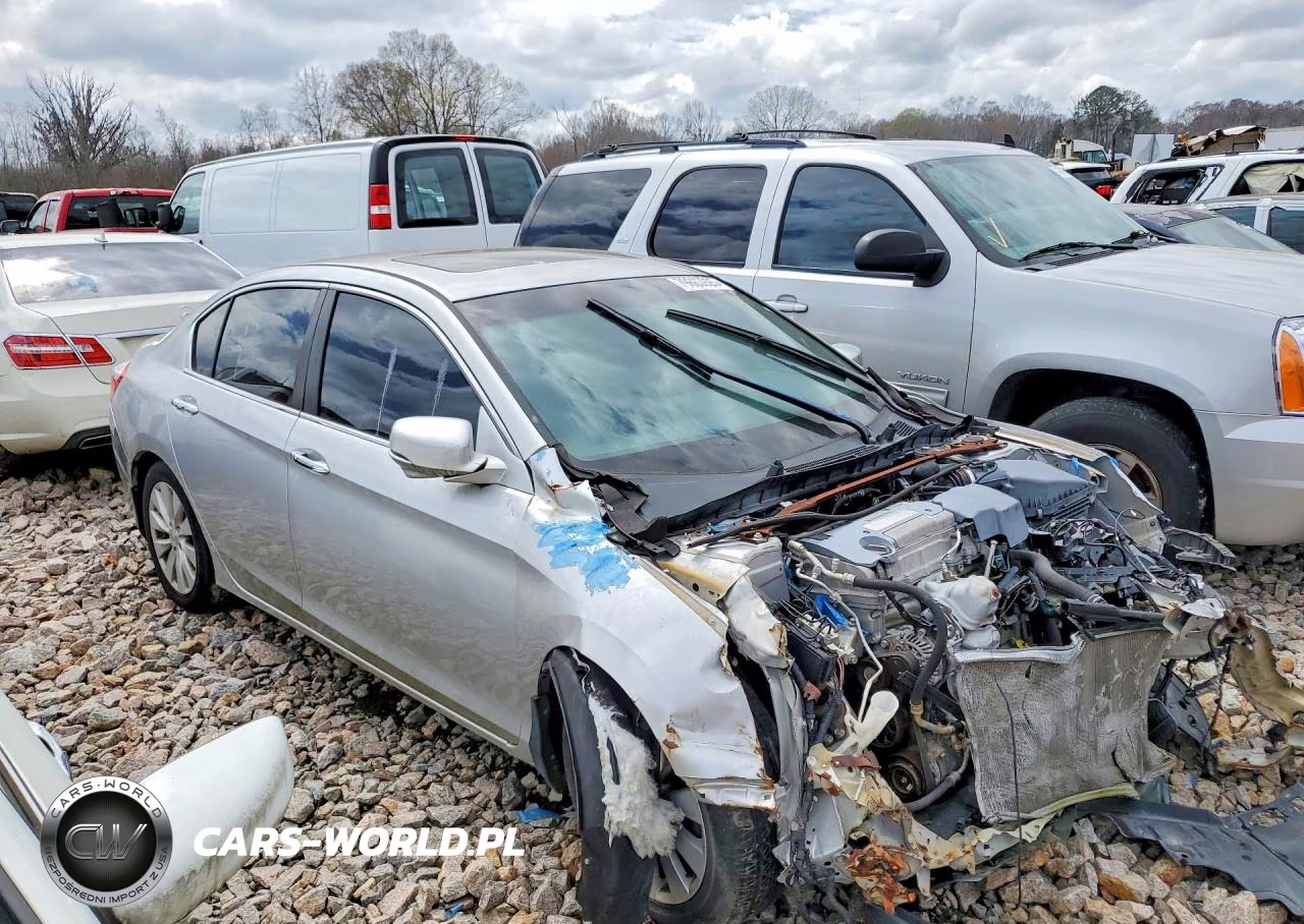 2013 Honda Accord Ex VIN:1HGCR2F7XDA045466 - 4