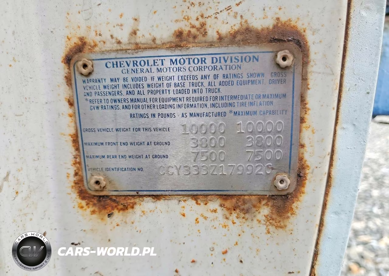 1973 Chevrolet Flatbed Truck VIN:CCY333Z179926 - 12