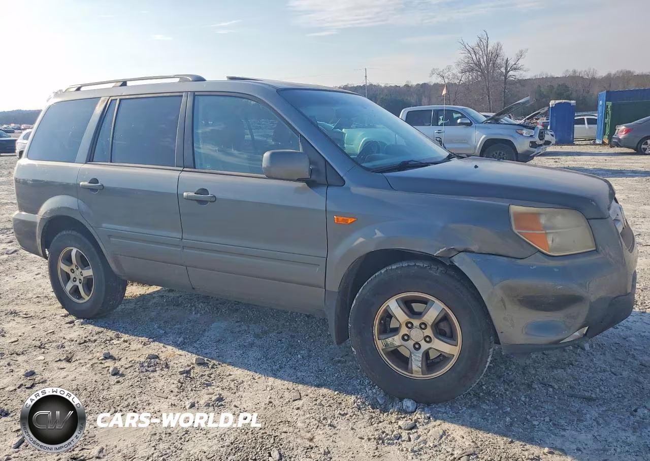 2007 Honda Pilot Exl VIN:5FNYF28597B021227 - 4