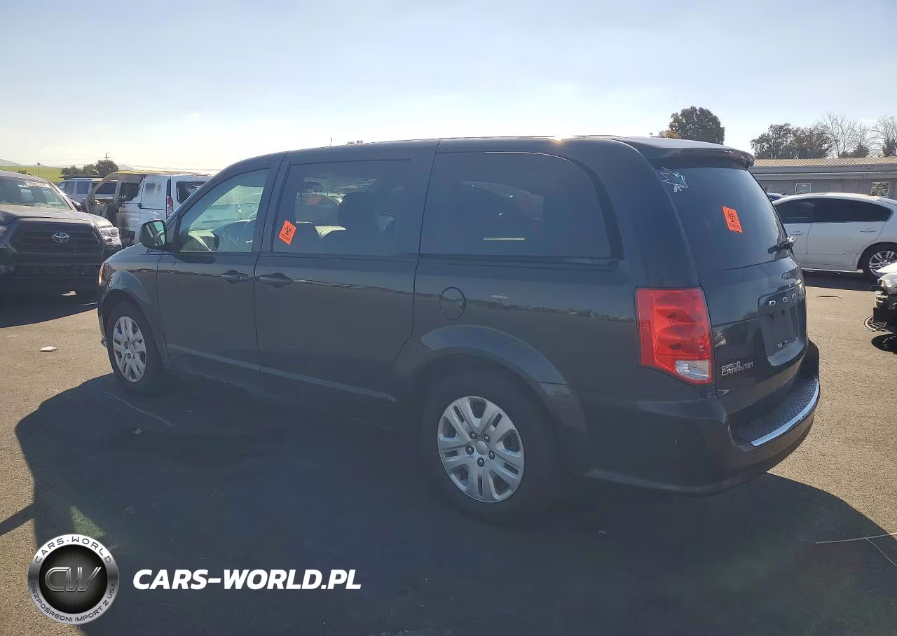 2018 Dodge Grand Caravan Se VIN:2C4RDGBG9JR250844 - 2