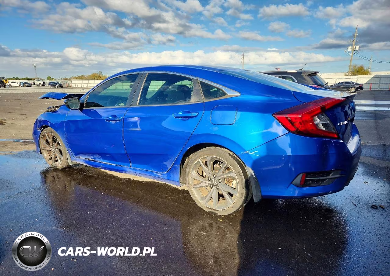 2020 Honda Civic Sport VIN:19XFC2F82LE008168 - 2