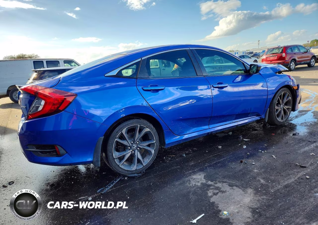 2020 Honda Civic Sport VIN:19XFC2F82LE008168 - 3