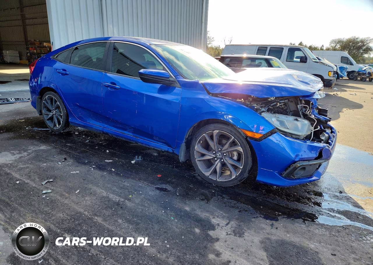 2020 Honda Civic Sport VIN:19XFC2F82LE008168 - 4