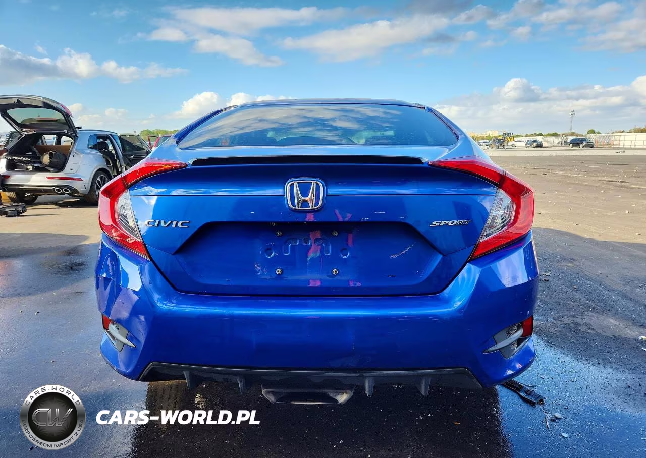 2020 Honda Civic Sport VIN:19XFC2F82LE008168 - 6
