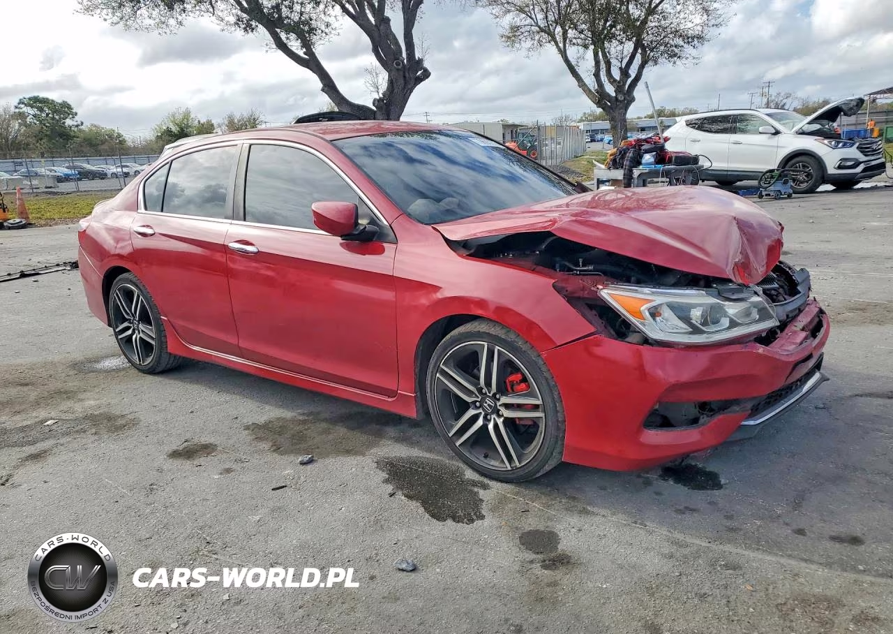 2017 Honda Accord Sport VIN:1HGCR2F54HA158916 - 4
