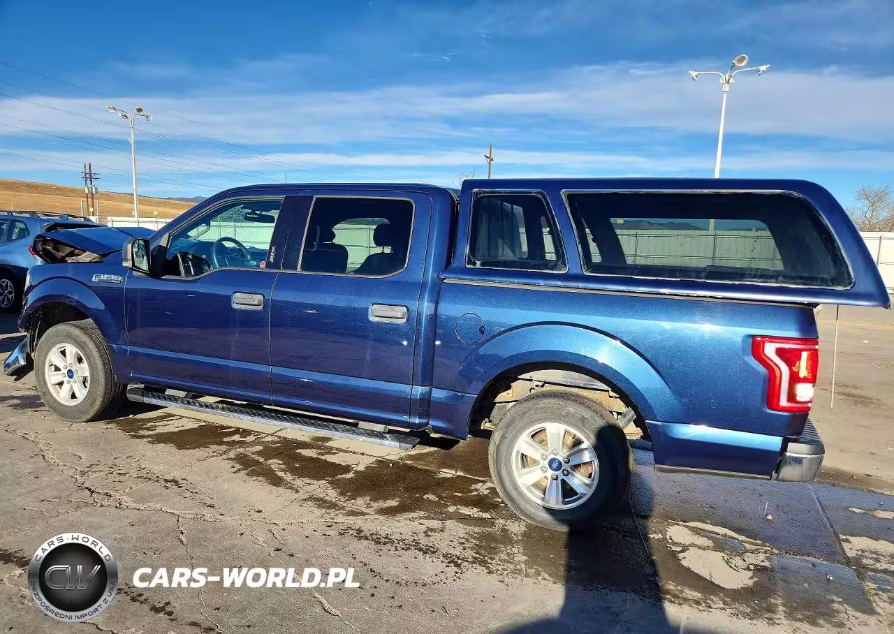 2016 Ford F150 Supercrew VIN:1FTEW1C89GFA74262 - 2