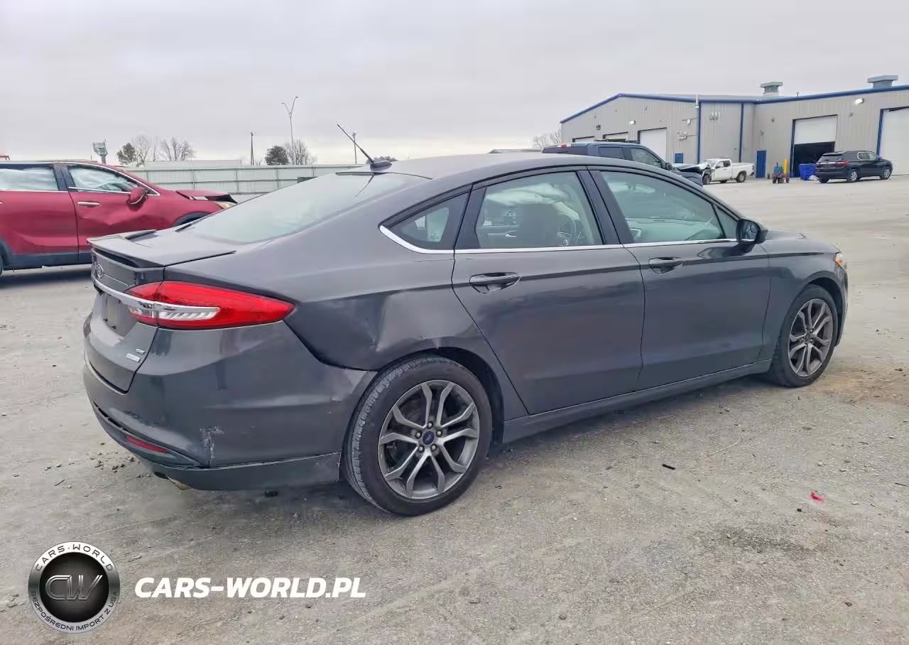 2017 Ford Fusion Se VIN:3FA6P0HD6HR353079 - 3
