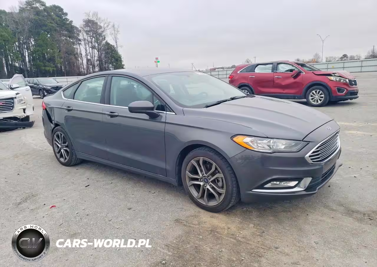 2017 Ford Fusion Se VIN:3FA6P0HD6HR353079 - 4