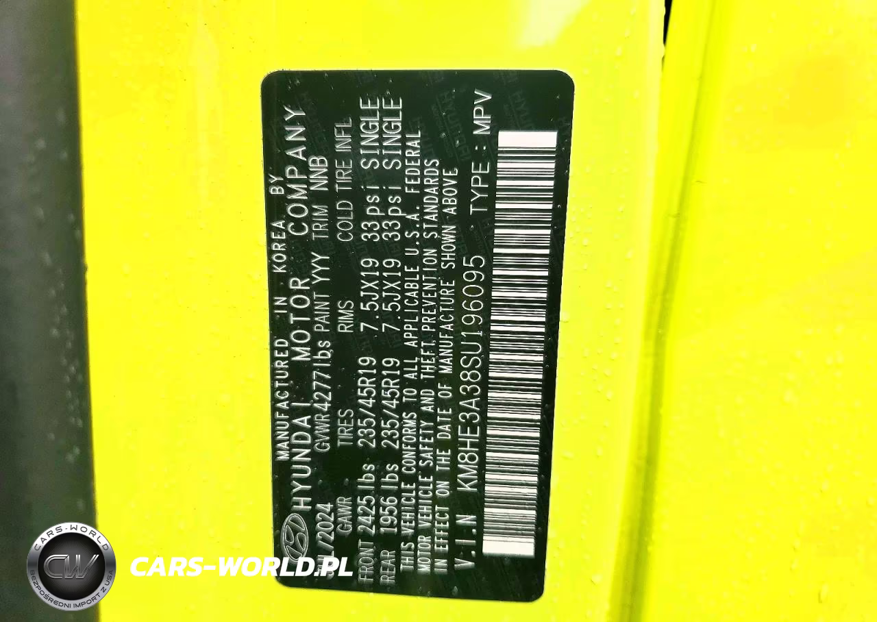 2025 Hyundai Kona Limited VIN:KM8HE3A38SU196095 - 13