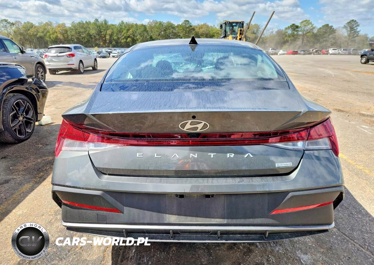 2024 Hyundai Elantra Hybrid Blue VIN:KMHLM4DJ0RU116697 - 6