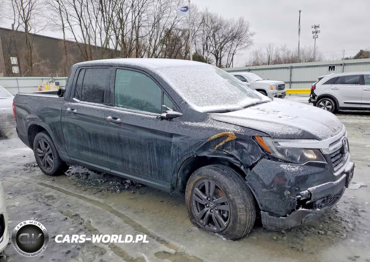 2019 Honda Ridgeline Sport VIN:5FPYK3F13KB044844 - 4