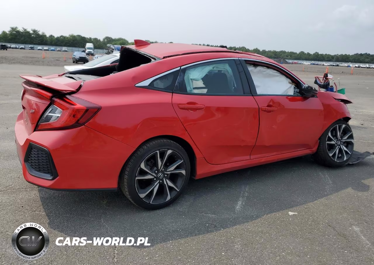 2018 Hond Civic Si VIN:2HGFC1E53JH703327 - 3