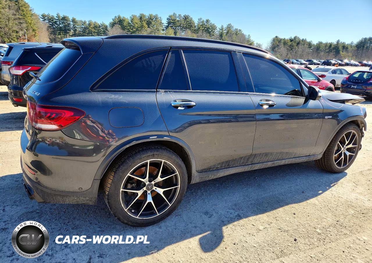 2021 Mercedes-Benz Glc 43 4Matic Amg VIN:W1N0G6EB9MF891703 - 3
