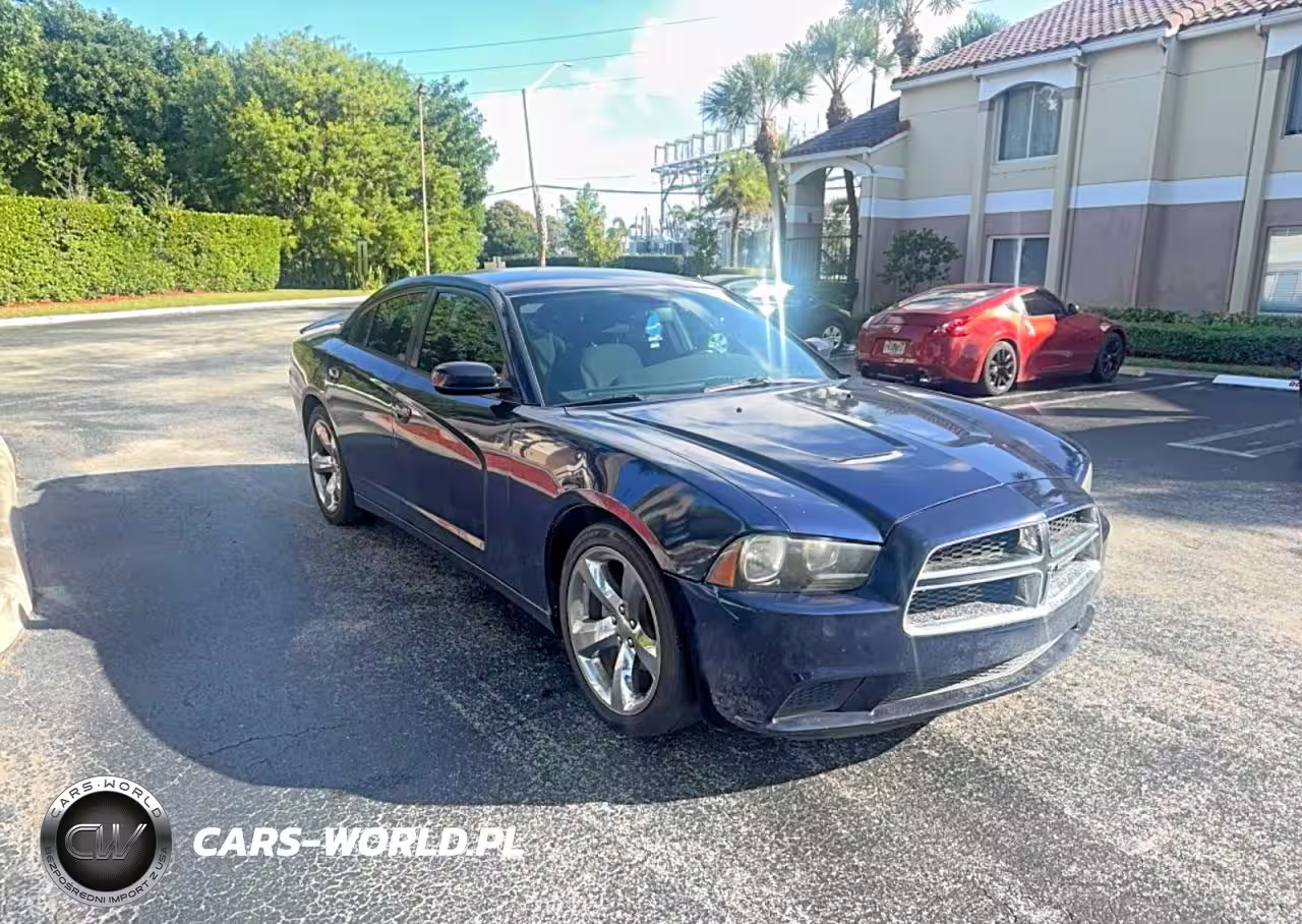 2014 Dodg Charger Se Blue