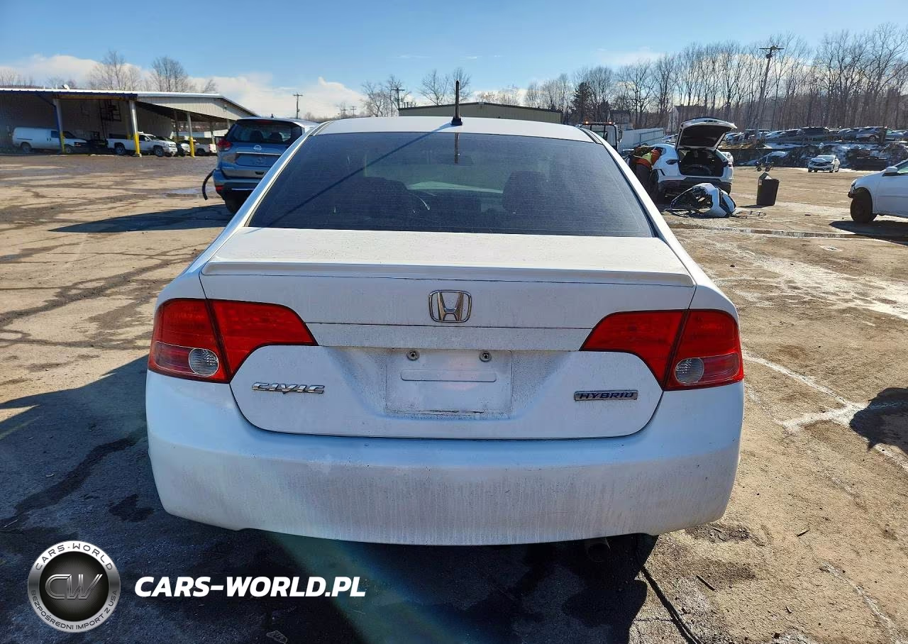 2008 Honda Civic Hybrid VIN:JHMFA36258S002620 - 6