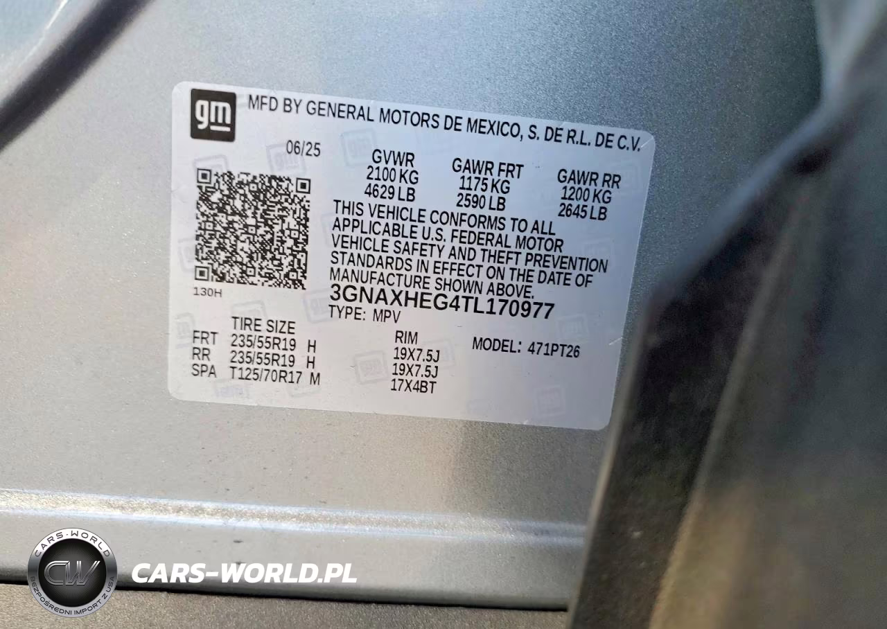 2026 Chevrolet Equinox Lt VIN:3GNAXHEG4TL170977 - 13