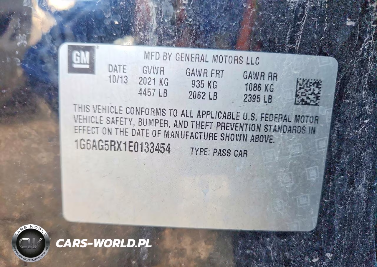2014 Cadillac Ats VIN:1G6AG5RX1E0133454 - 12
