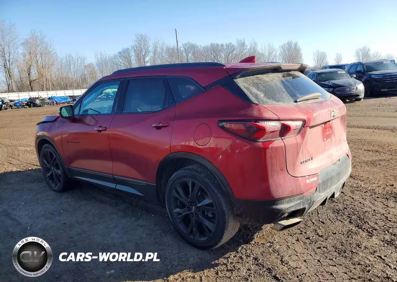 2021 Chevrolet Blazer Rs VIN:3GNKBERS1MS581826 - 2