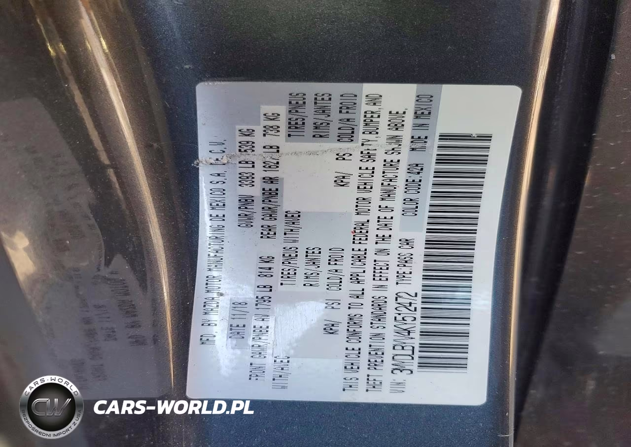 2019 Toyota Yaris Le VIN:3MYDLBYV4KY512472 - 13