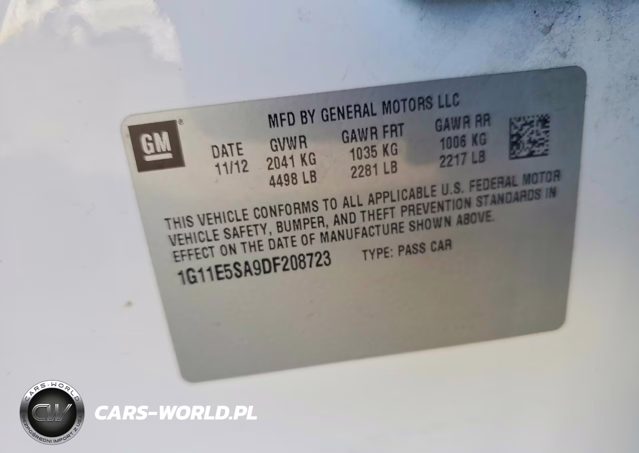 2013 Chevrolet Malibu 2Lt VIN:1G11E5SA9DF208723 - 12