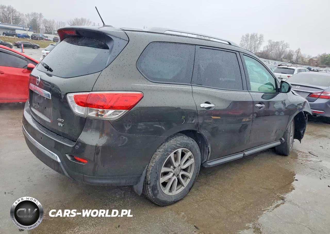 2015 Nissan Pathfinder Sv VIN:5N1AR2MM5FC672447 - 3