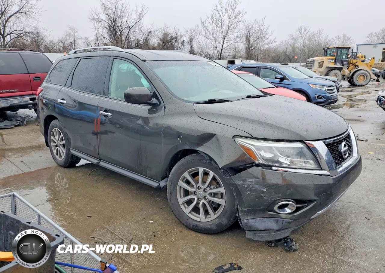 2015 Nissan Pathfinder Sv VIN:5N1AR2MM5FC672447 - 4