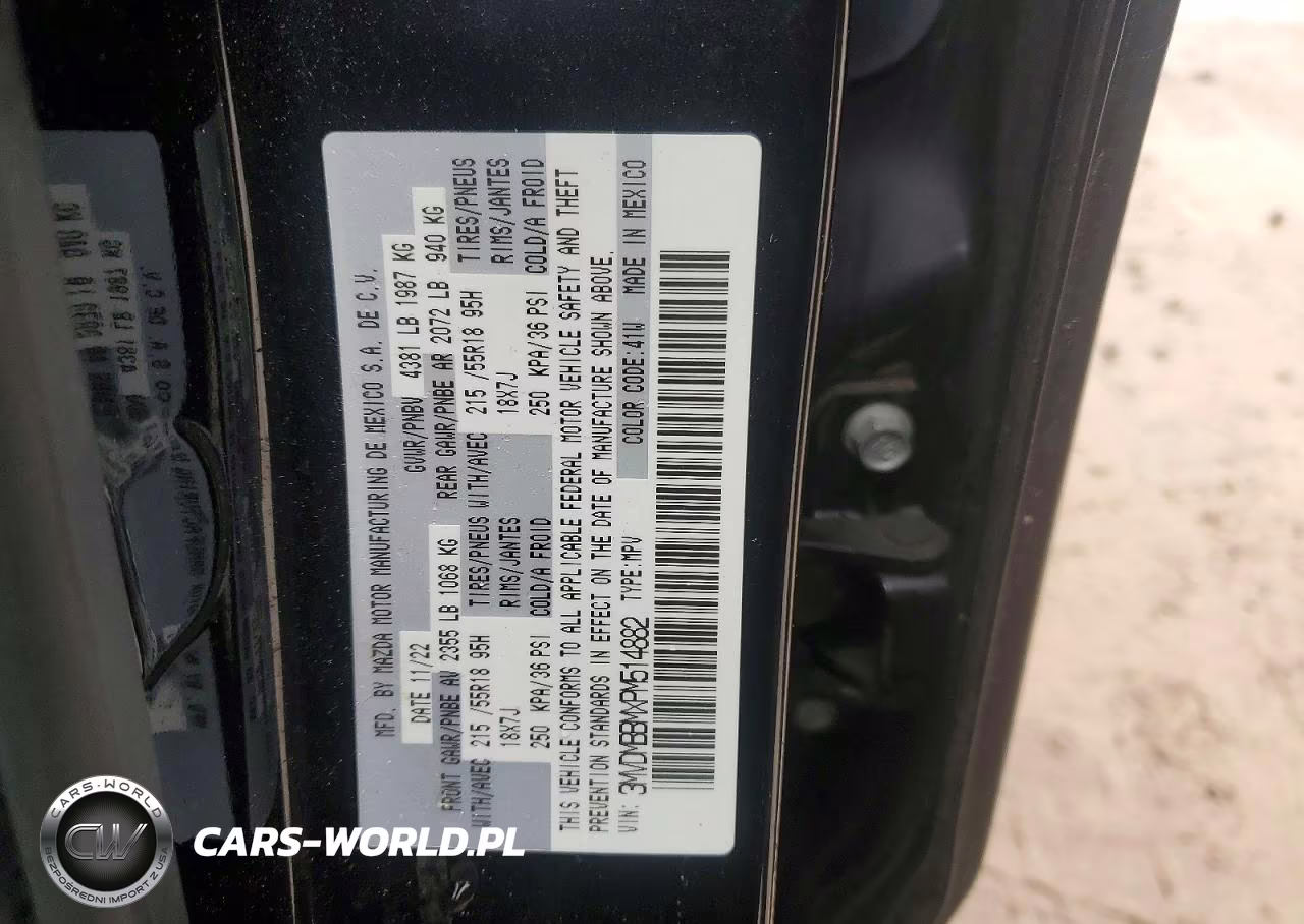 2023 Mazda Cx-30 Select VIN:3MVDMBBMXPM514882 - 13