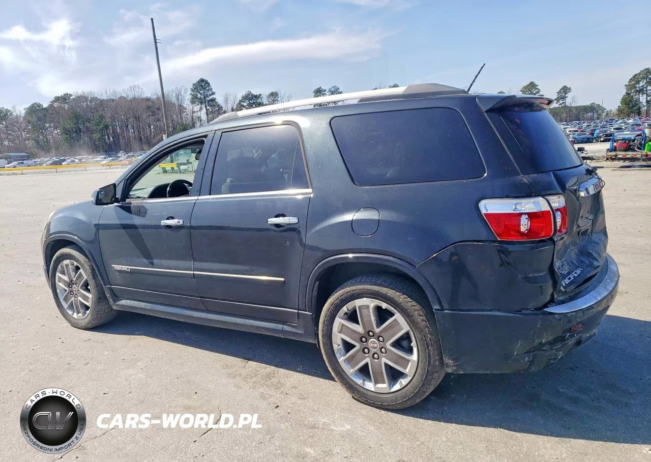 2012 GMC Acadia Denali VIN:1GKKRTED6CJ221309 - 2