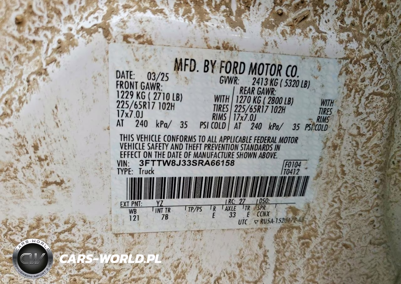 2025 Ford Maverick Xlt VIN:3FTTW8J33SRA66158 - 12