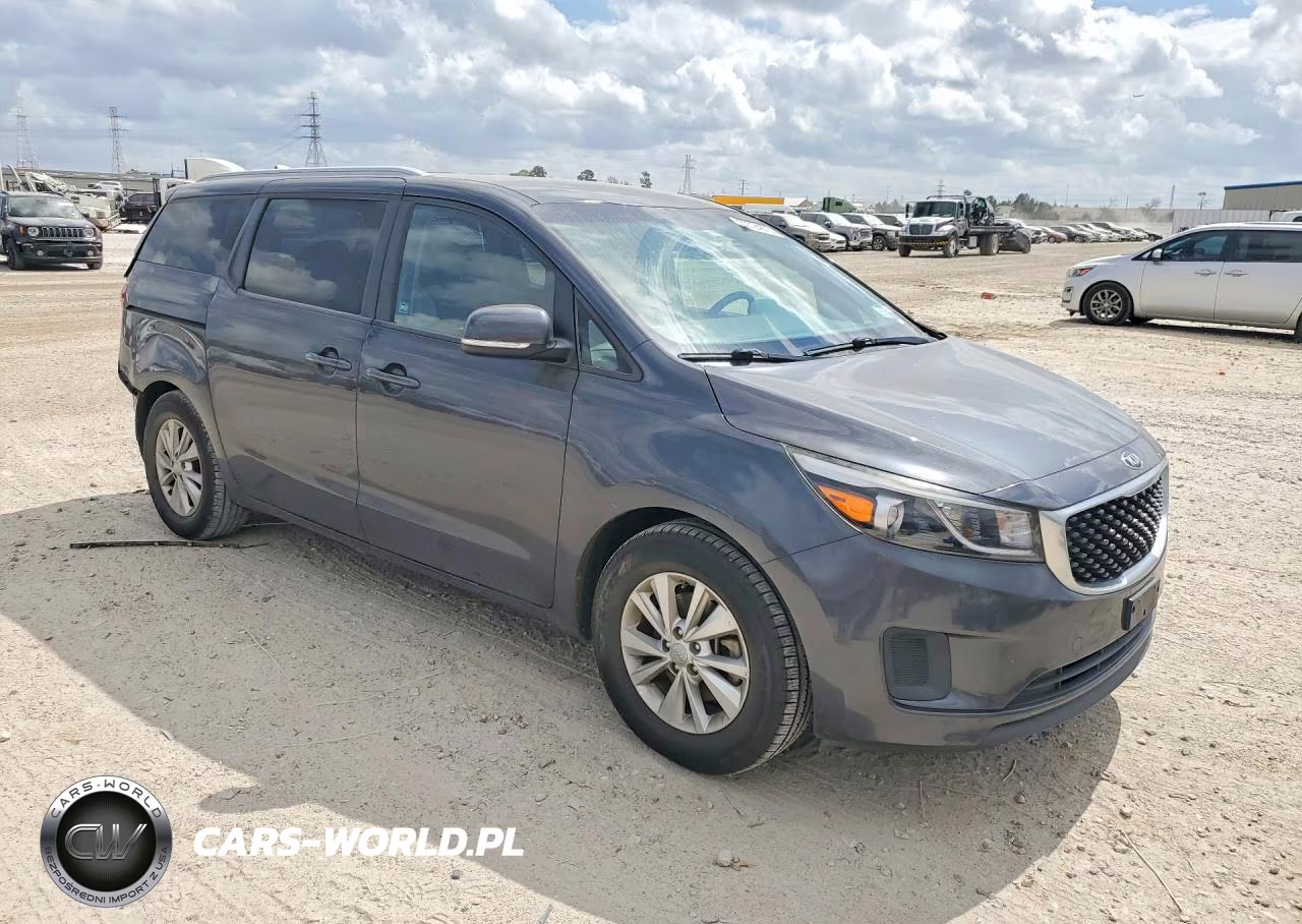 2016 Kia Sedona Lx VIN:KNDMB5C11G6155886 - 4