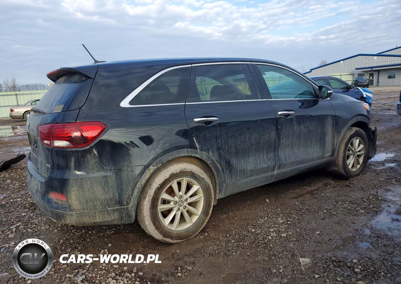 2019 Kia Sorento Lx VIN:5XYPGDA37KG474597 - 3