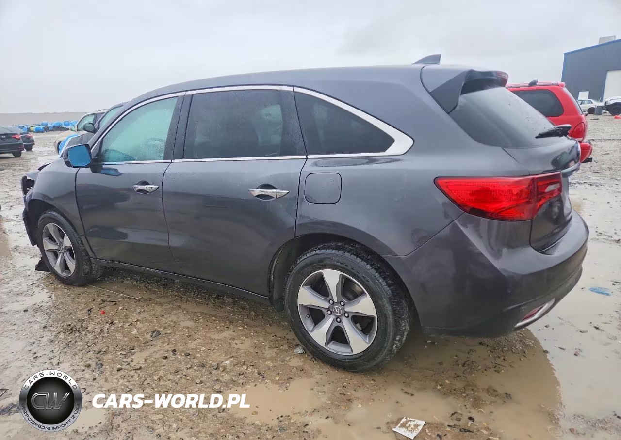 2014 Acura Mdx VIN:5FRYD4H26EB003092 - 2