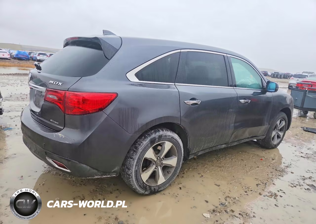 2014 Acura Mdx VIN:5FRYD4H26EB003092 - 3
