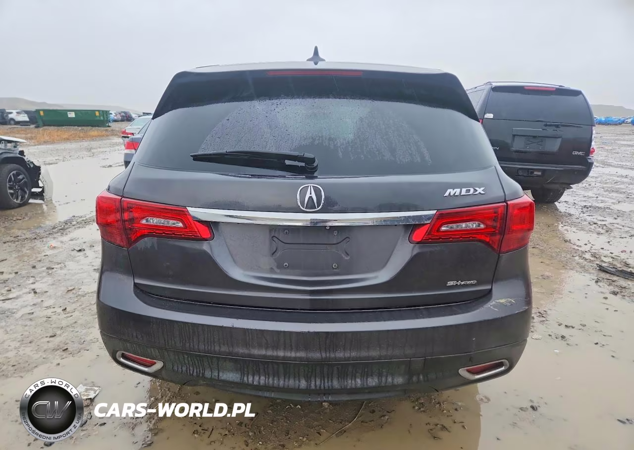 2014 Acura Mdx VIN:5FRYD4H26EB003092 - 6