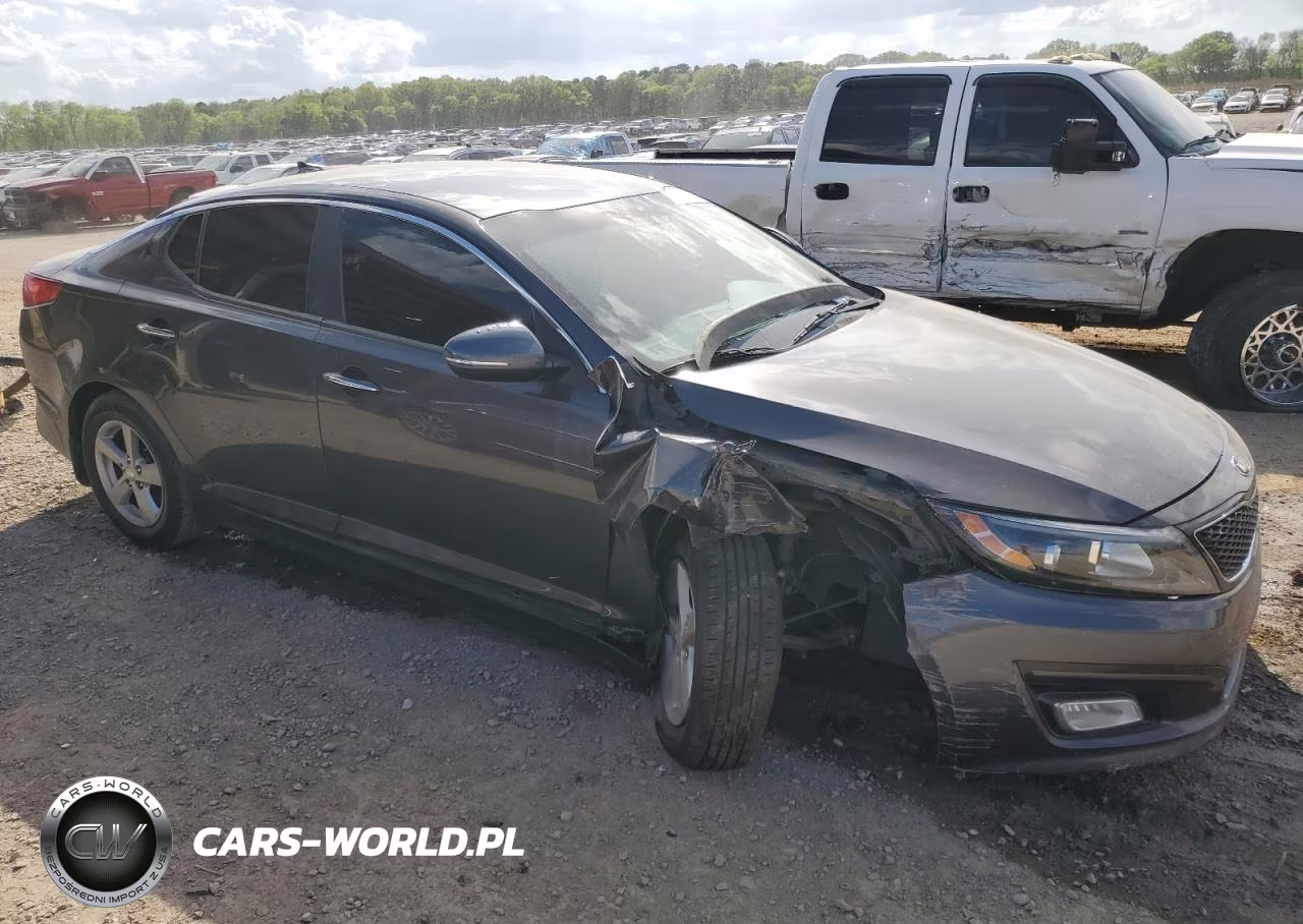 2015 Kia Optima Lx VIN:5XXGM4A71FG482376 - 4